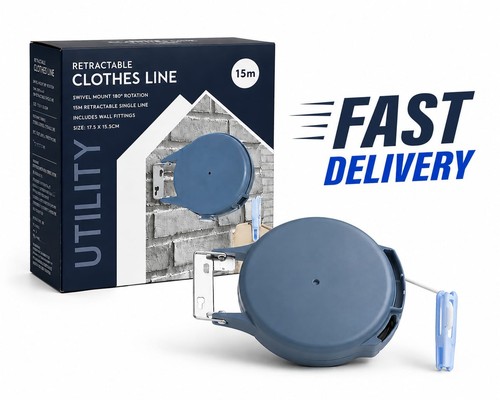 15m retractable clothes line - 15m,