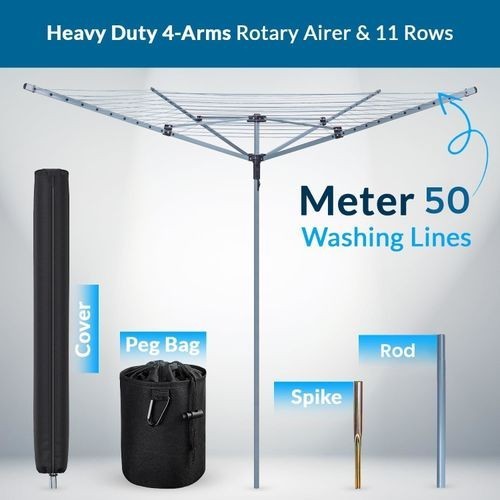Heavy duty 60m rotary washing - duty,