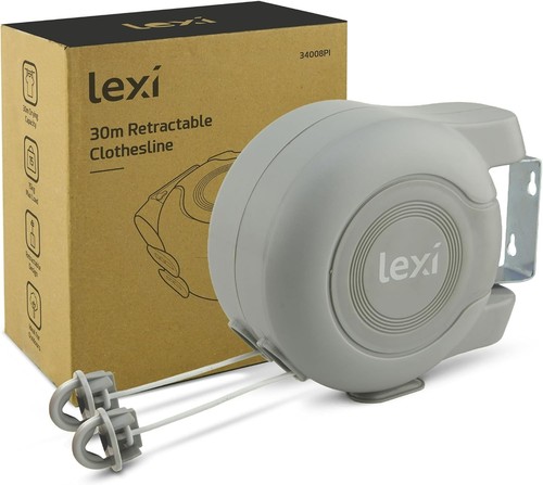Lexi retractable washing line - washing,