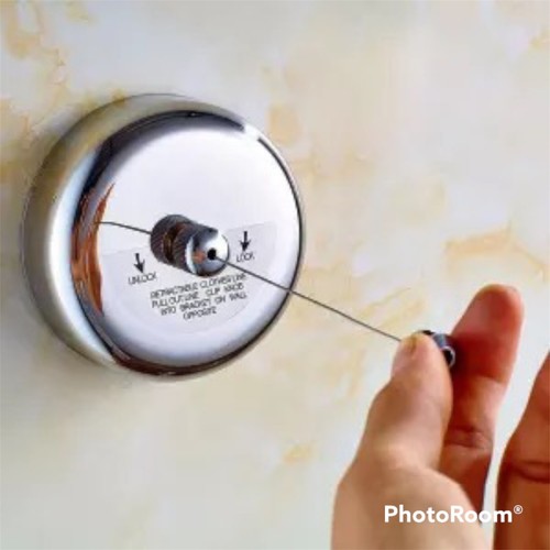 Retractable washing line rope - retractable,