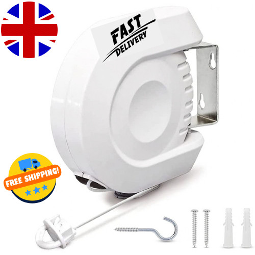 12m retractable clothes reel - clothes,