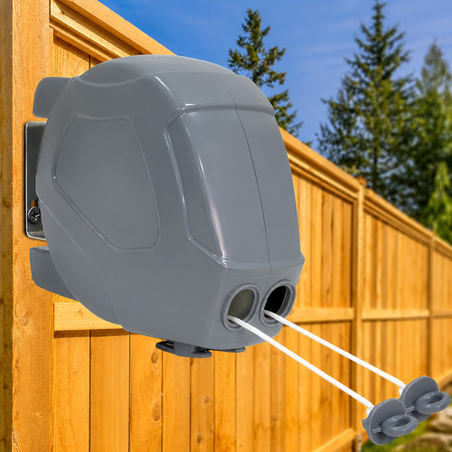 30m retractable clothes - retractable, reel