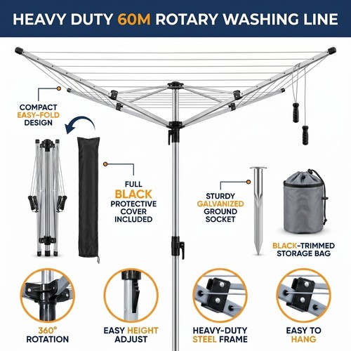 Heavy duty 60m - heavy, washing