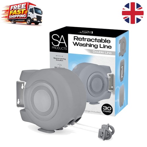 Twin line retractable - retractable, washing