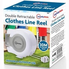 30m Retractable Clothes Reel