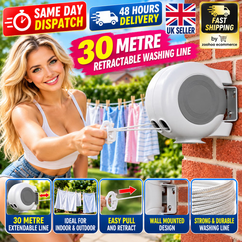 Supahome 30m retractable - 30m,