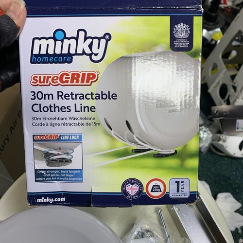 Minky retractable washing line - retractable,