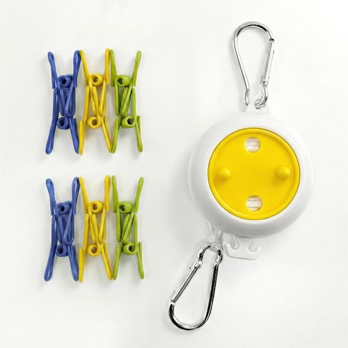 Portable retractable clothes - retractable,