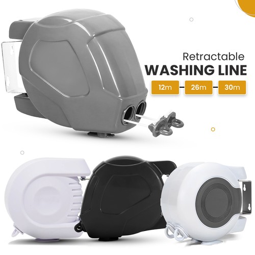 Retractable washing reel line - reel,