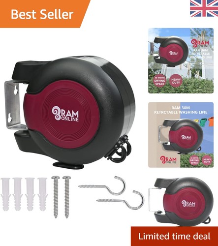 Ram 30m retractable - retractable, heavy-duty