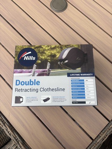 Double retractable washing - double,