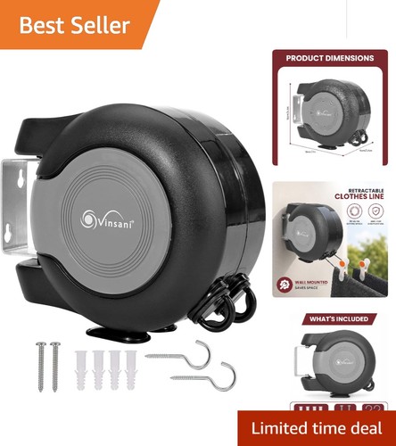 Heavy duty 30m retractable - 30m,