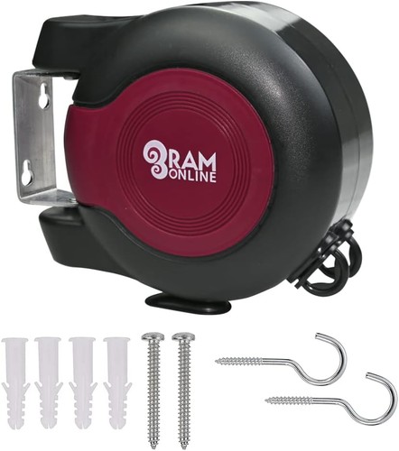 Retractable clothes line 30m - retractable,